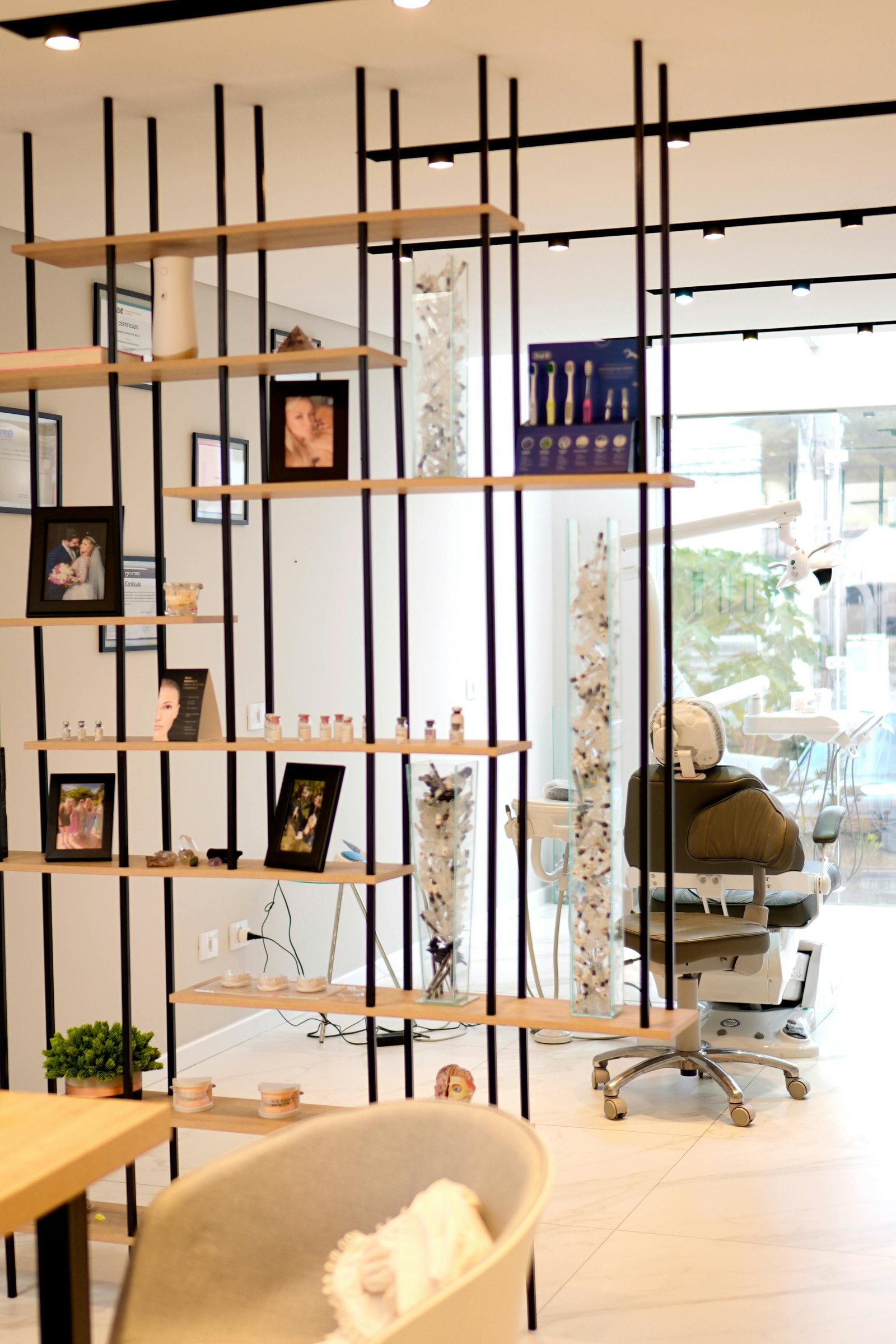 Interior clínica dental